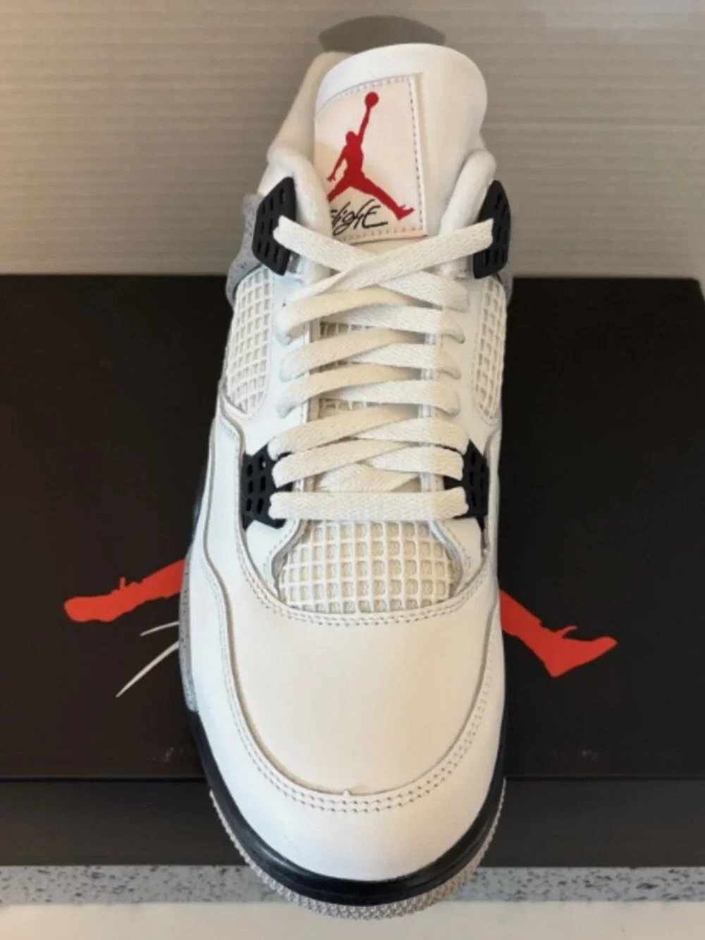 Air Jordan 4 Retro White Cement